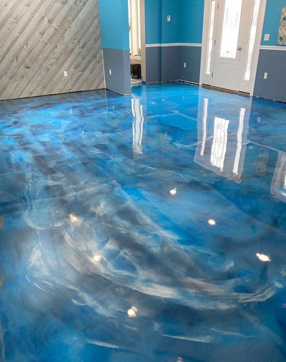 Metallic Resin Floors